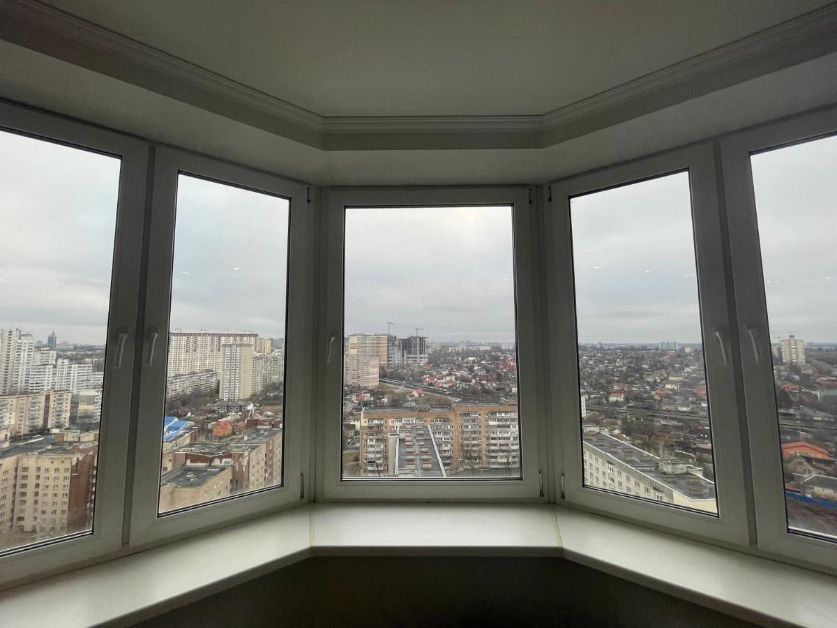 View Apartments, 22 Floor With 2 Rooms Kiev Eksteriør bilde